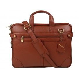 LEATHER LAPTOP BAG KFLB102-TN
